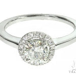 18K White Gold Engagement Diamond Ring 66233 - Image 3