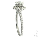 18K White Gold Engagement Diamond Ring 66247 - Image 3