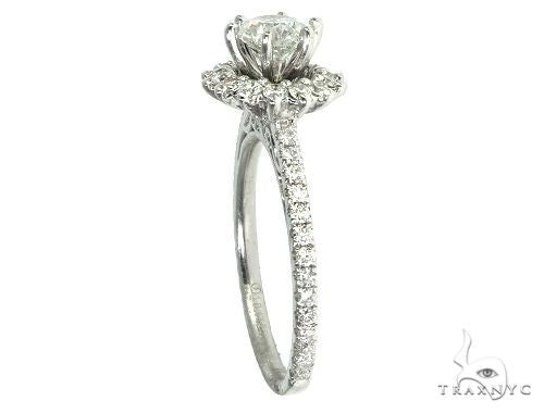 18K White Gold Engagement Diamond Ring 66247 - Image 3