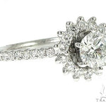 18K White Gold Engagement Diamond Ring 66247 - Image 1