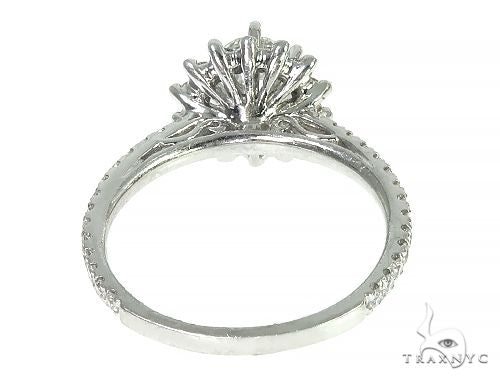 18K White Gold Engagement Diamond Ring 66247 - Image 4