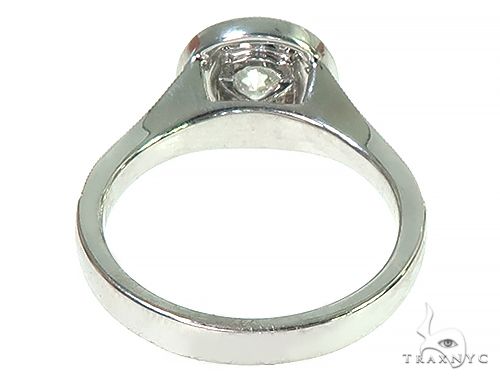 18K White Gold Engagement Diamond Ring 66249 - Image 4