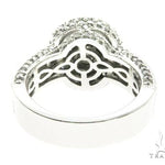 18K White Gold Princess & Channel Engagement Ring 63779 - Image 3