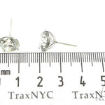 18K White Gold XL Diamond Earrings 63759 - Image 5