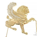18K Yellow Gold Custom Brooch 65129 - Image 1