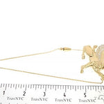 18K Yellow Gold Custom Brooch 65129 - Image 11