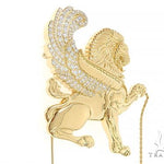18K Yellow Gold Custom Brooch 65129 - Image 2