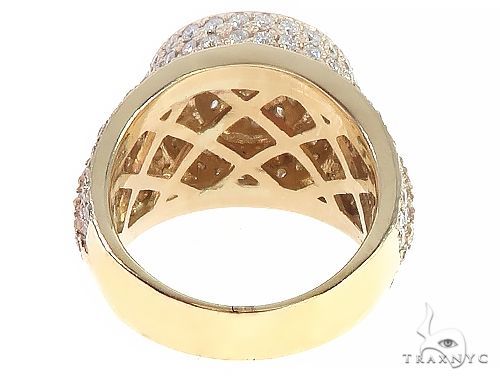 18K Yellow Gold Prong Diamond Ring 65454 - Image 5