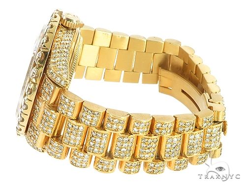 18K Yellow Gold Rolex President DateJust 36mm Watch 65812 - Image 7