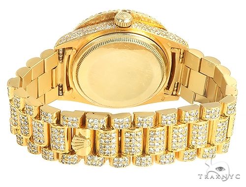 18K Yellow Gold Rolex President DateJust 36mm Watch 65812 - Image 8