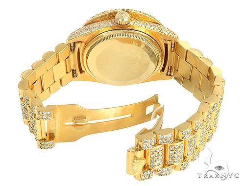 18K Yellow Gold Rolex President DateJust 36mm Watch 65812 - Image 9