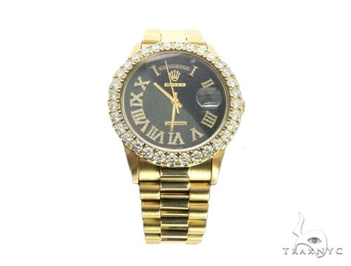 18K Yellow Gold Rolex President Day-Date 63854 - Image 3