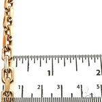 18K Yellow Gold Solid Anchor Link Chain 24 Inches 6.3mm   67798 - Image 5
