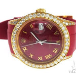 18K Yellow PVD & Stainless Steel Rolex DateJust Watch 63731 - Image 3