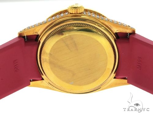 18K Yellow PVD & Stainless Steel Rolex DateJust Watch 63731 - Image 4