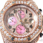 18Kt Rose Gold Full Diamond Audemars Piguet Royal Oak Offshore Watch 64069 - Image 1