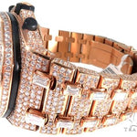 18Kt Rose Gold Full Diamond Audemars Piguet Royal Oak Offshore Watch 64069 - Image 7
