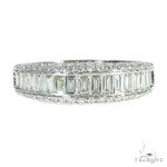 18k Gold Baguette Diamond Ring 67026 - Image 1