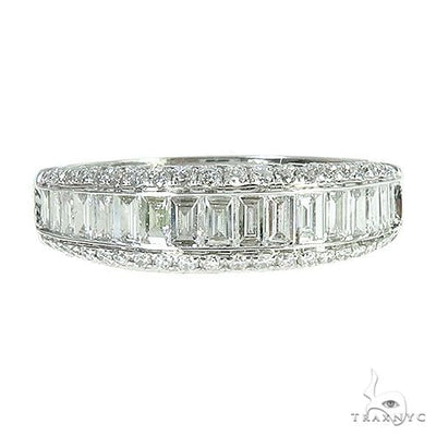 18k Gold Baguette Diamond Ring 67026 - Image 1