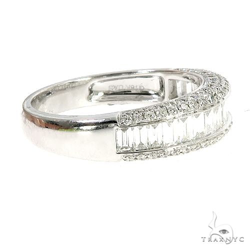 18k Gold Baguette Diamond Ring 67026 - Image 3