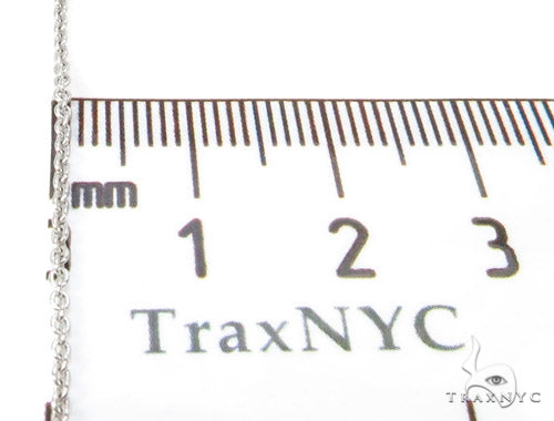 18k Gold Prong Diamond Necklace 37504 - Image 9