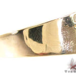 Mens Bold 12 Stone Gold Pinky Ring 19023 - Image 5