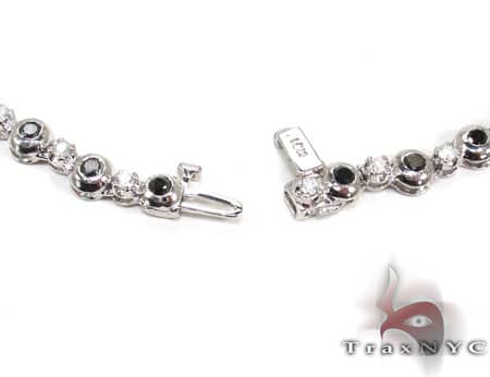 Black and White Gold Diamond Rosary 19027 - Image 12