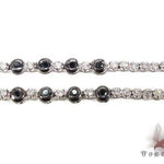 Black and White Gold Diamond Rosary 19027 - Image 2