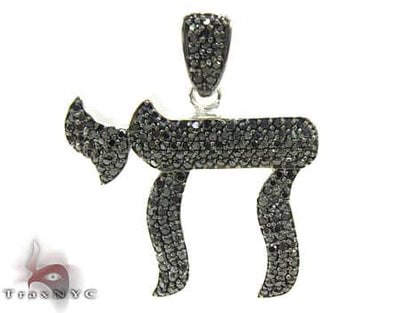 Black Diamond Chai Pendant 19120 - Image 1