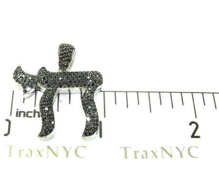 Black Diamond Chai Pendant 19120 - Image 6