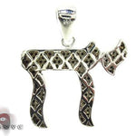 Black Diamond Chai Pendant 19120 - Image 4