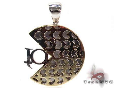 Custom Jewelry - Pacman Pendant 19133 - Image 6