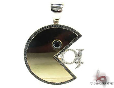 Custom Jewelry - Pacman Pendant 19133 - Image 1