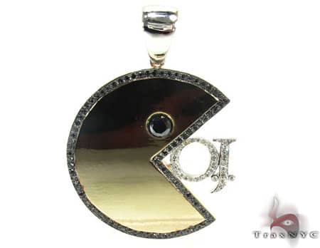 Custom Jewelry - Pacman Pendant 19133 - Image 1