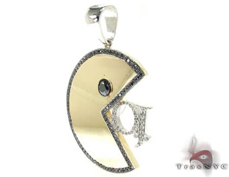 Custom Jewelry - Pacman Pendant 19133 - Image 3