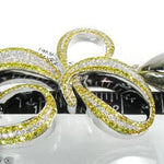 Canary Diamond Initial E Pendant 1920 - Image 10