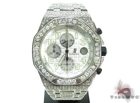Fully Iced Audemars Piguet Royal Oak Offshore 19210 - Image 2