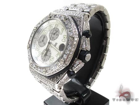 Fully Iced Audemars Piguet Royal Oak Offshore 19210 - Image 4