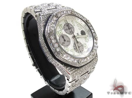 Fully Iced Audemars Piguet Royal Oak Offshore 19210 - Image 3