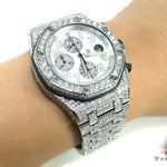 Fully Iced Audemars Piguet Royal Oak Offshore 19210 - Image 14