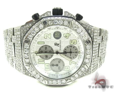 Fully Iced Audemars Piguet Royal Oak Offshore 19210 - Image 5