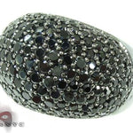 Ladies Black Diamond Ring 19686 - Image 4