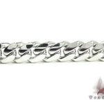 Diamond Miami Link Chain and Bracelet Set 19691 - Image 4