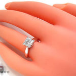 14K White Gold Diamond Ring 19823 - Image 8