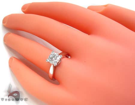 14K White Gold Diamond Ring 19823 - Image 8