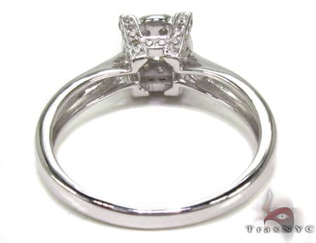 14K White Gold Diamond Ring 19823 - Image 7