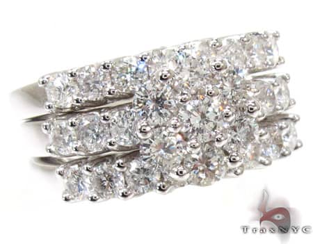 Diamond Ring Set 19861 - Image 2