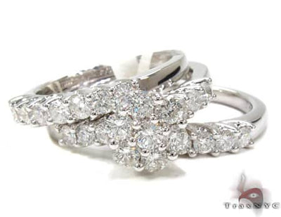 Diamond Ring Set 19861 - Image 1