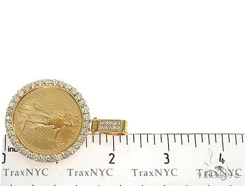 US Mint American Liberty 1oz Gold Coin With 18K Diamond Bezel 66063 - Image 8