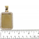2 Row Diamond Frame Photo Pendant 68045 - Image 5